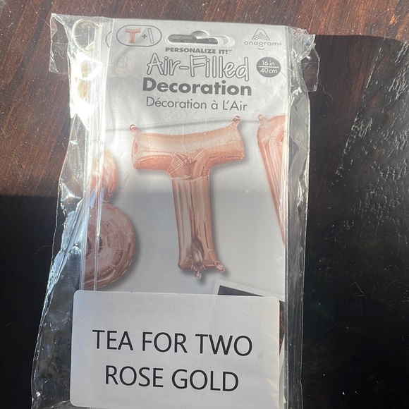 Rose Gold Baby Shower Decor - Picture 1 of 1